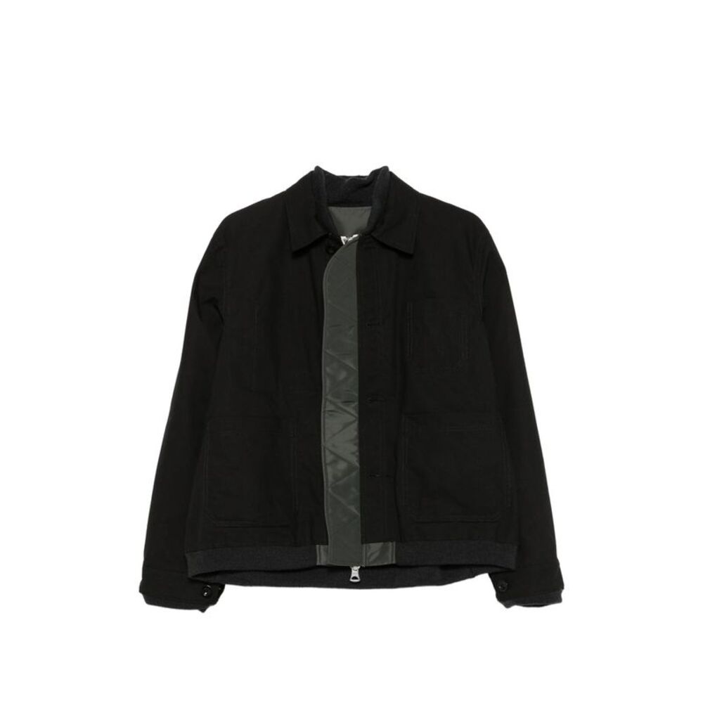 Sacai Black Jackets - Bomber Jackets Men
